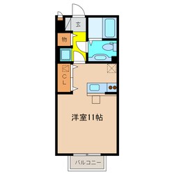 ルナコートの物件間取画像